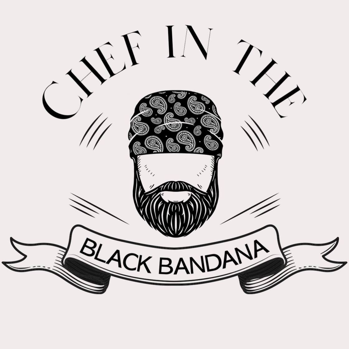 Chef In The Black Bandana Logo chef-in-the-black-bandana-logo
